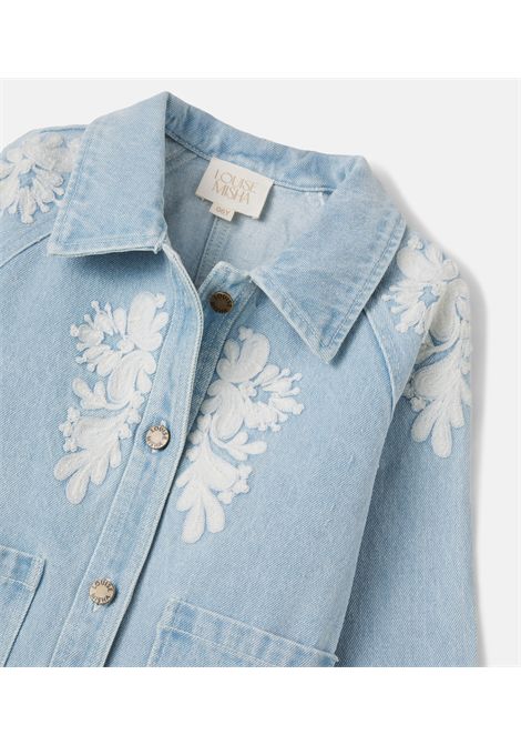 Giubbino con ricamo LOUISE MISHA KIDS | J0283BLEACH